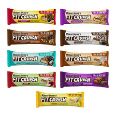 Fit Crunch Chocolate Banana bar with creamy flavor and protein boost