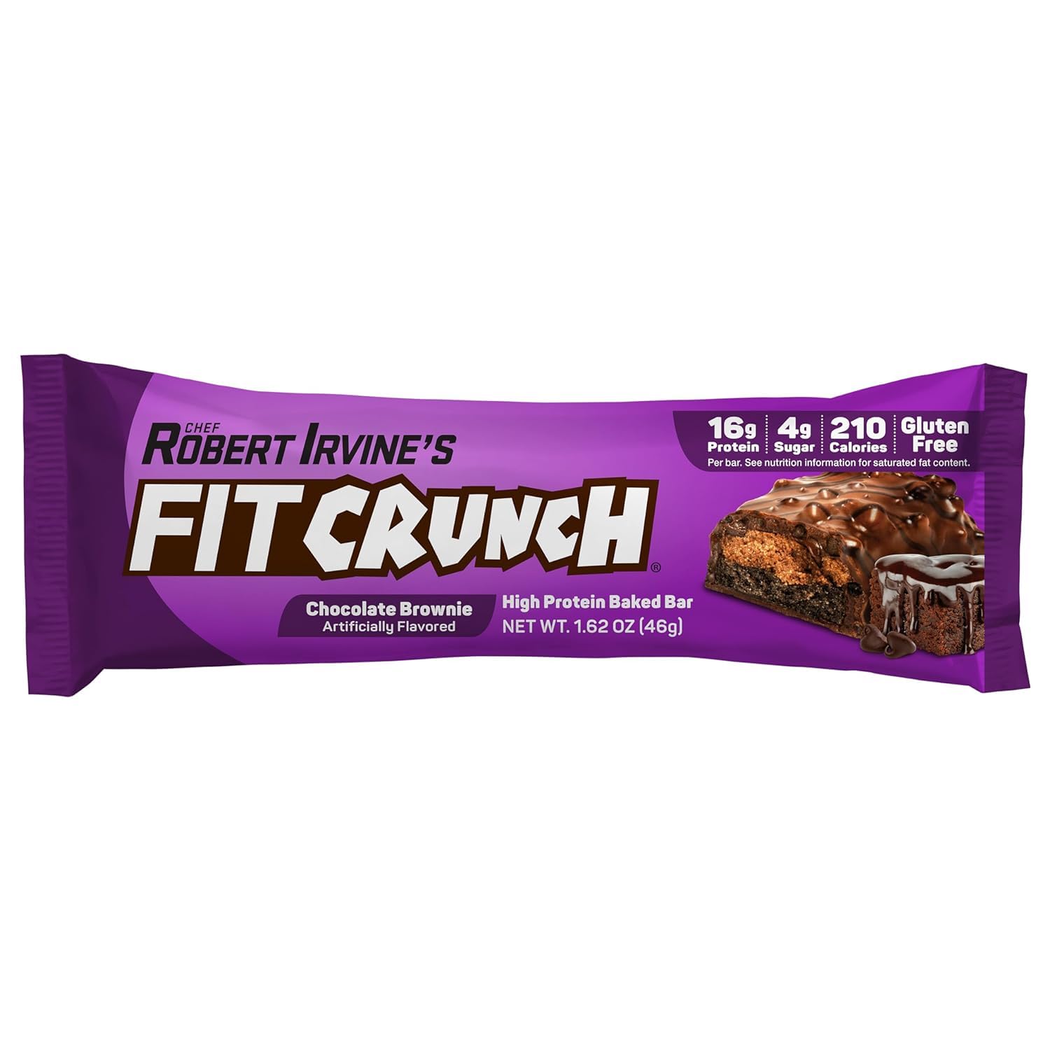 Fit Crunch Chocolate Chip Cookie Dough bar delivers indulgent protein snack