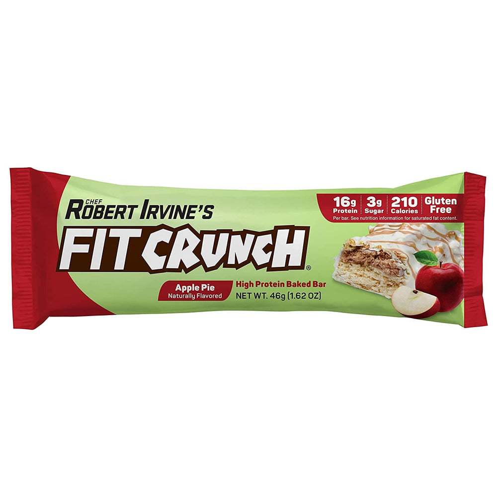 Fit Crunch Chocolate Coconut Almond bar with layered texture and protein