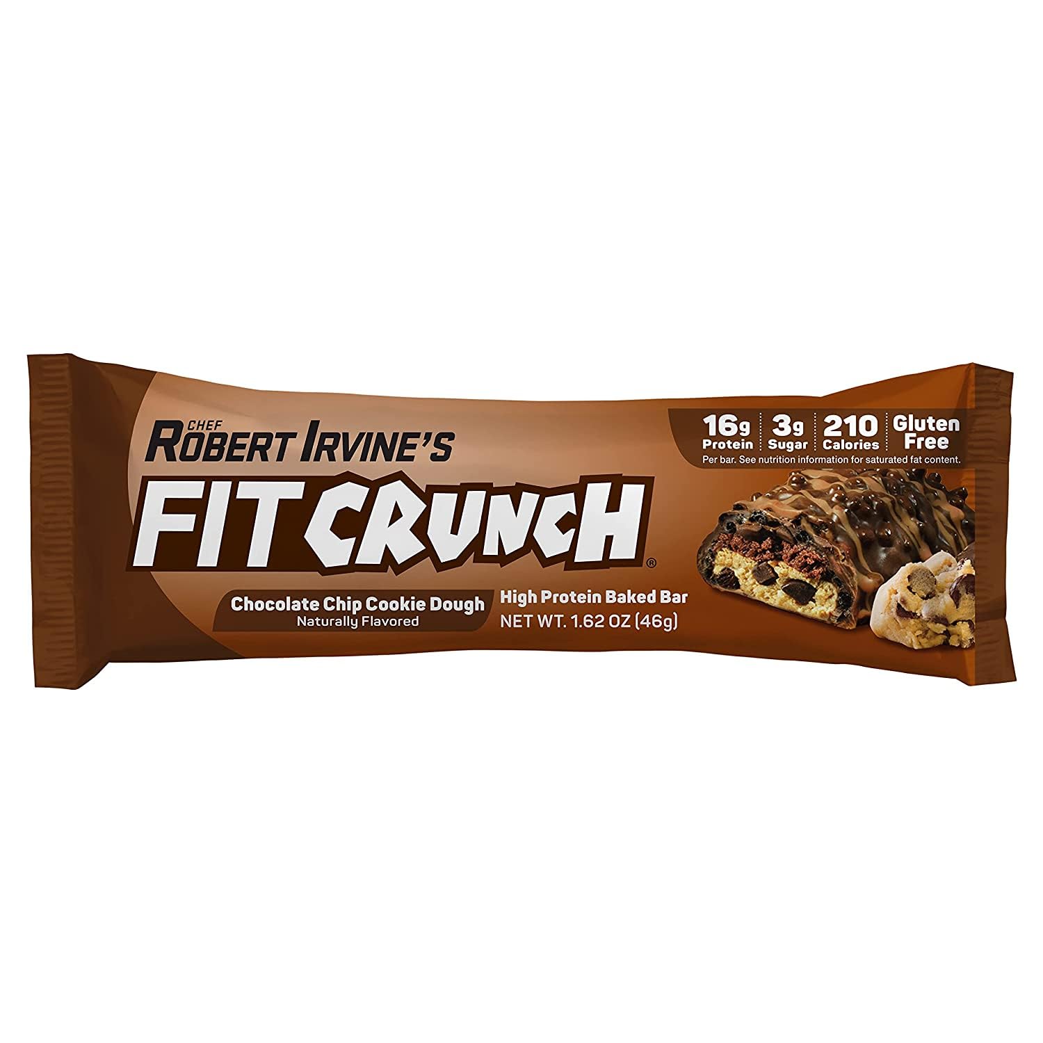 Fit Crunch Cinnamon Twist bar features warm spice and protein