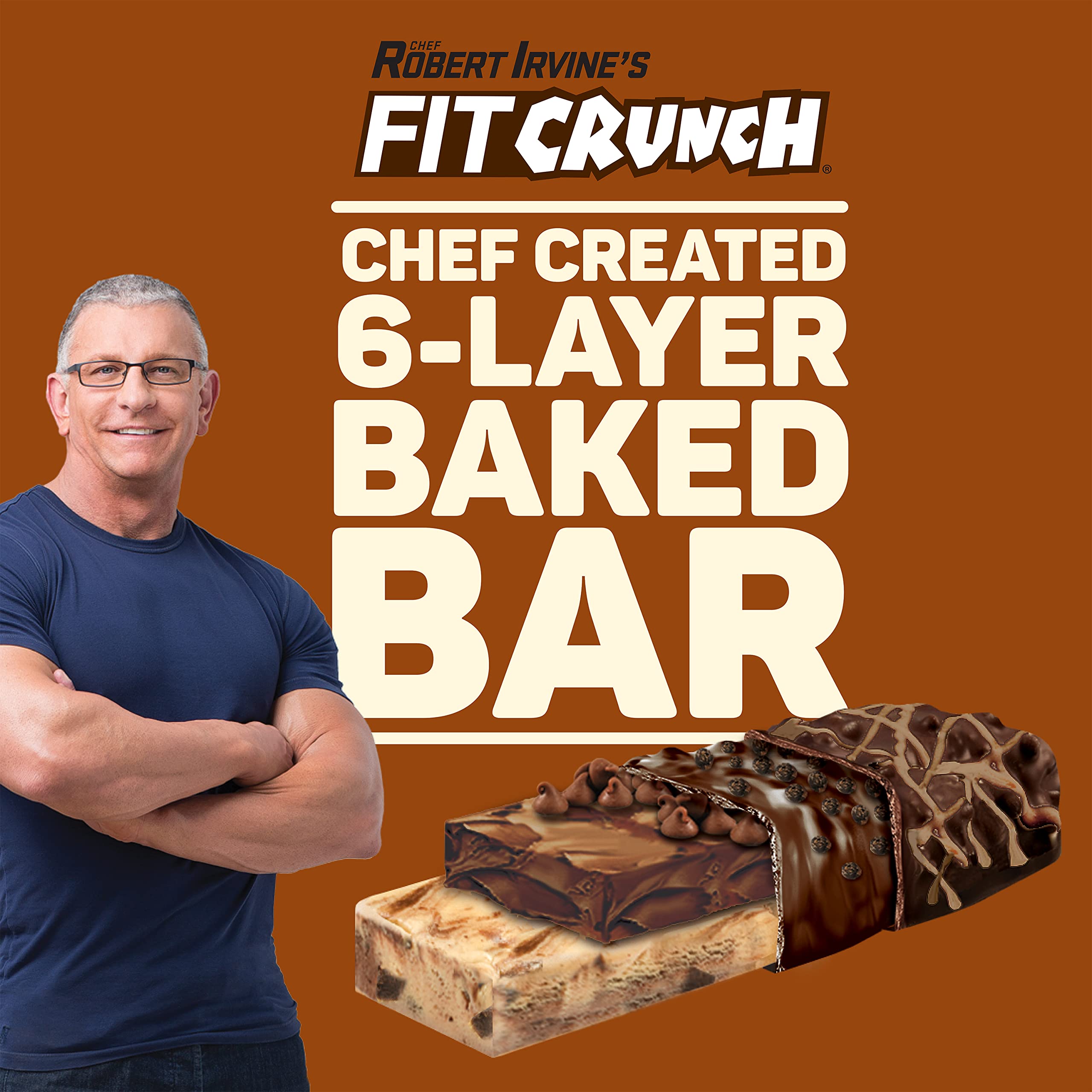 Fit Crunch Snack Size Bar on the go energy boost for busy days.
