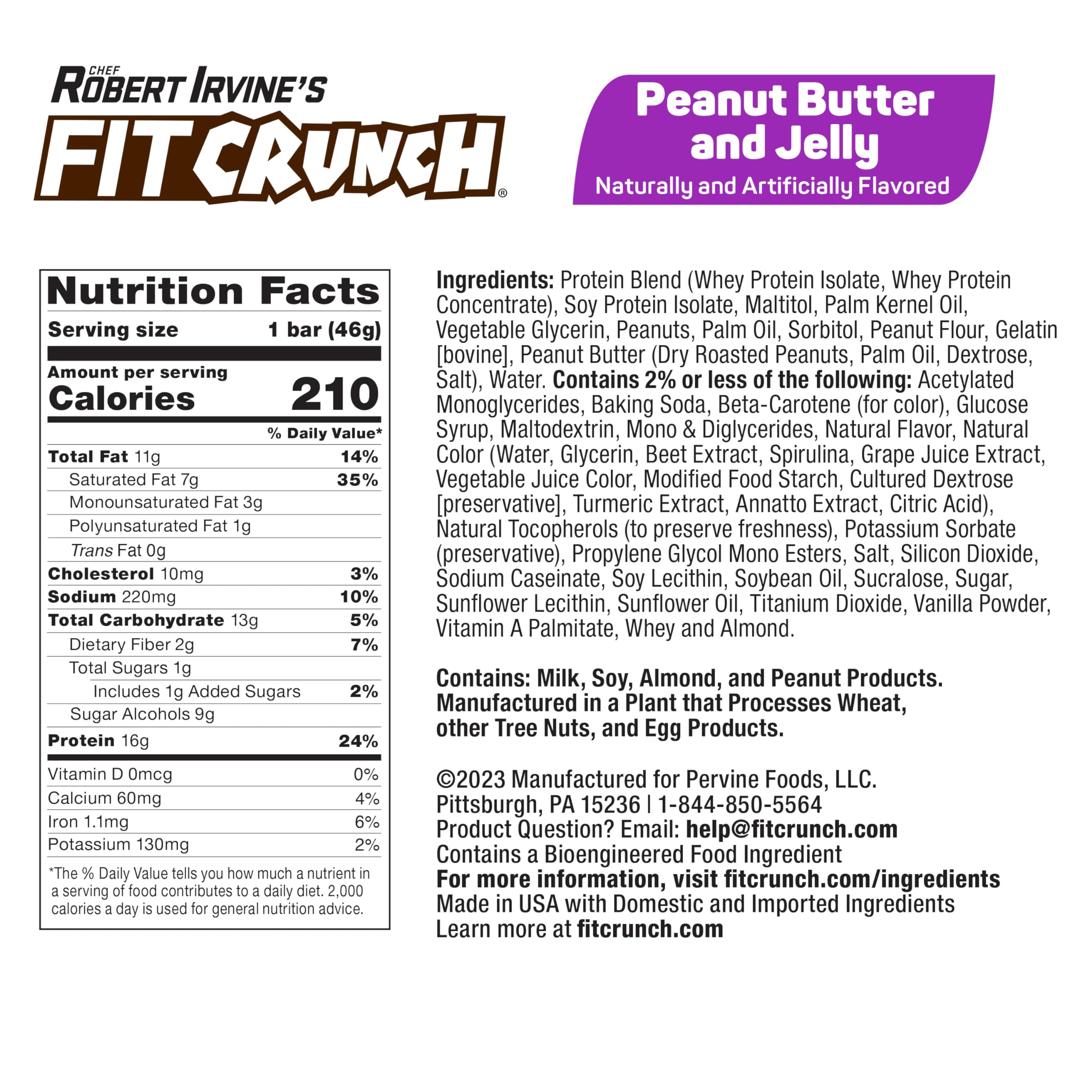 Fit Crunch cross-section shows 6-layer baked bar texture and soft cake core