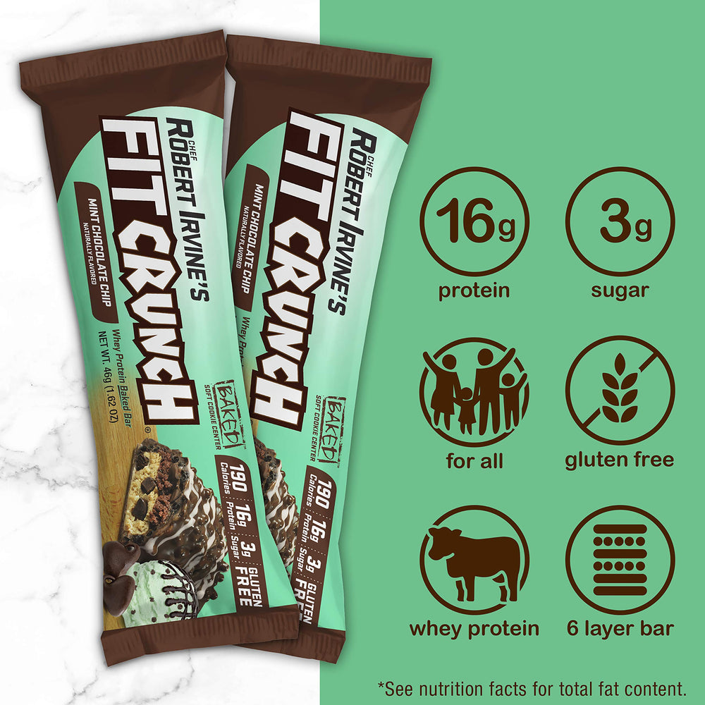 Front view of the FITCRUNCH variety pack box for quick selection