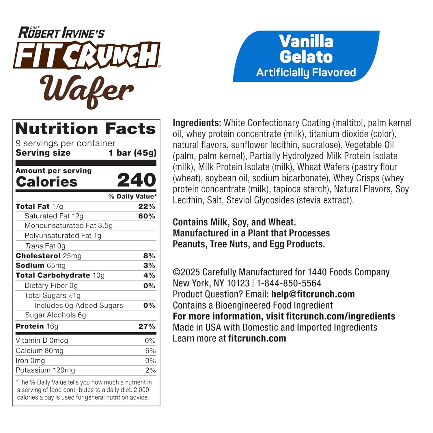 FitCrunch peanut butter wafer: indulgent protein snack anytime