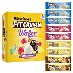 FitCrunch vanilla wafer: crunchy protein snack for on-the-go energy