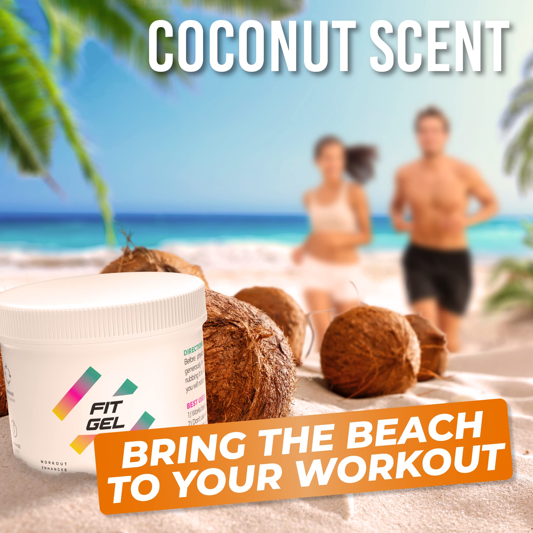 Fit Gel Workout Enhancer athlete-use-friendly design supports gym and run routines