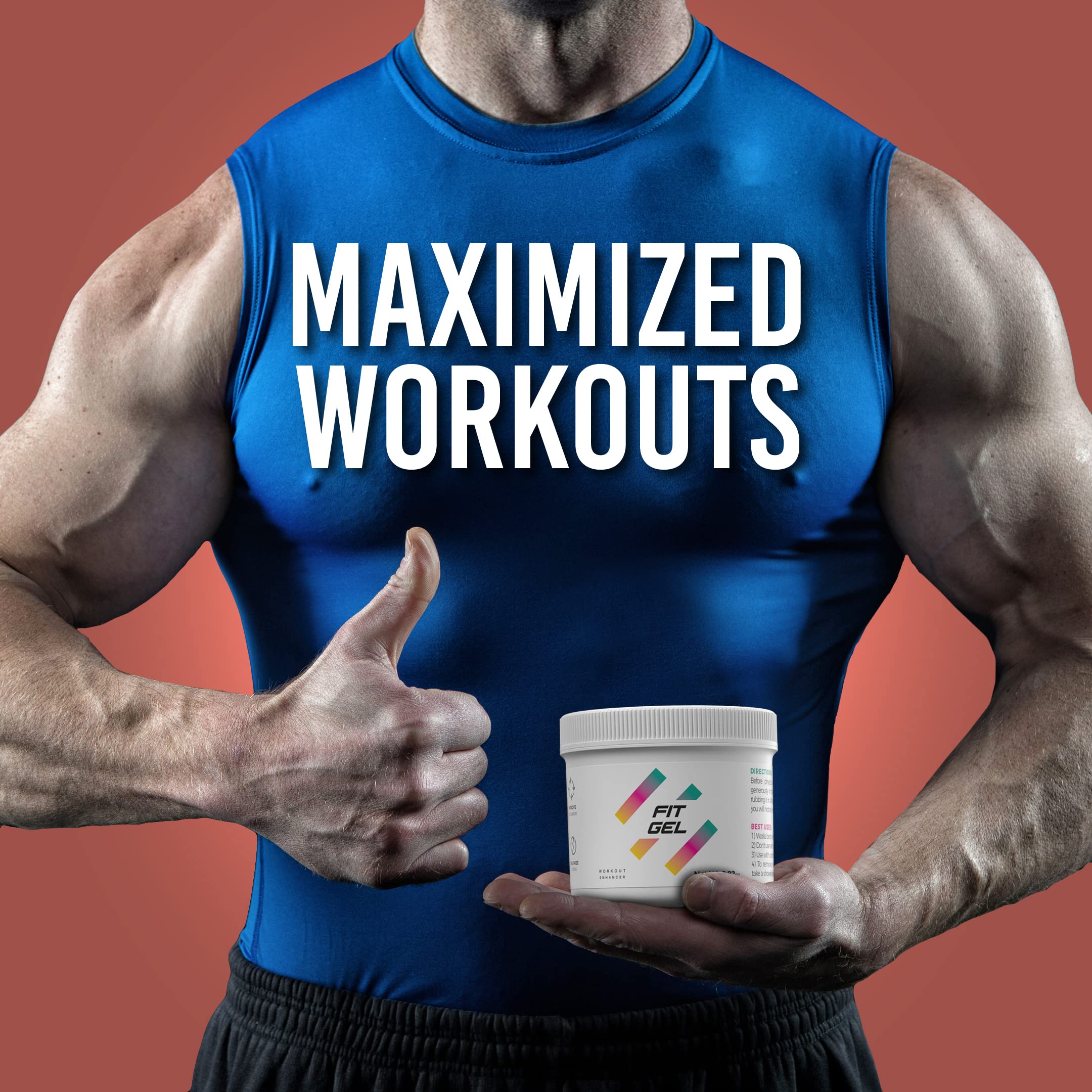 Fit Gel Workout Enhancer paired with waist trainer enhances sweat in key areas