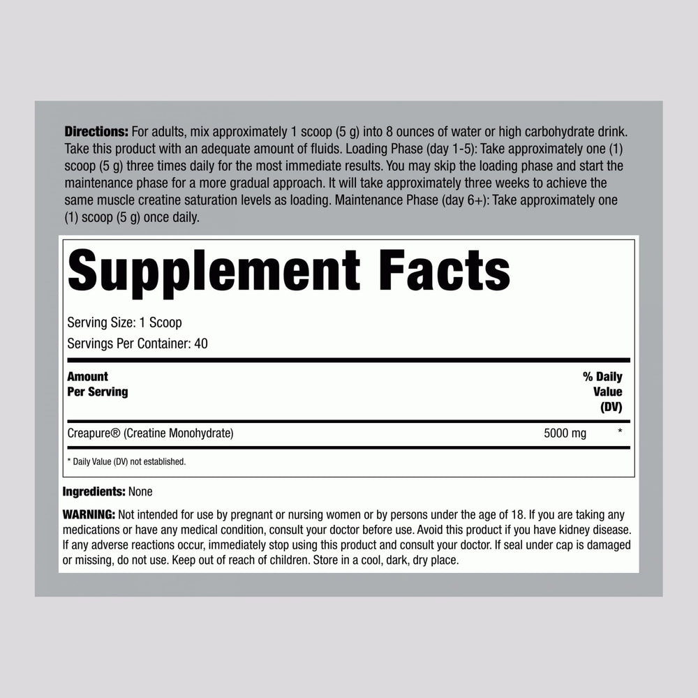 Fitness Labs Creatine Powder scoop ready for quick, convenient mixing