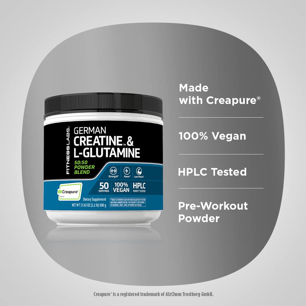 Fitness Labs vegan fitness supplement jar for plant-based training days