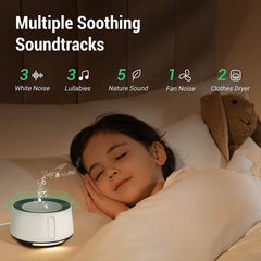 FITNIV night light glowing softly for midnight diaper changes