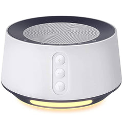 FITNIV white noise machine front view on nightstand for calmer bedtime routine