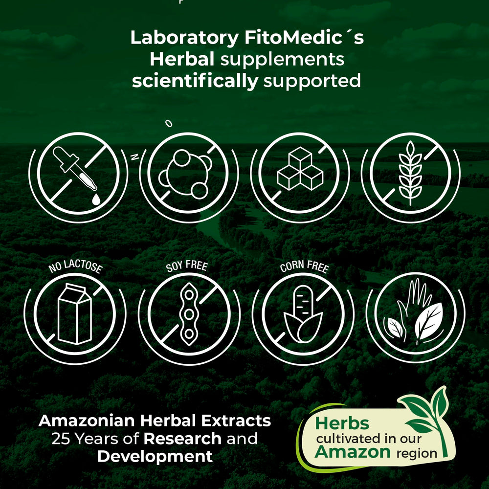 FITO MEDIC'S highly absorbable 20:1 extract 600 mg visually emphasized