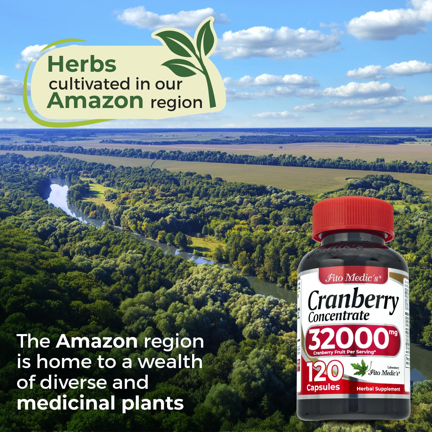 FITO MEDIC'S Lab Cranberry On-the-Go Packaging supports travel wellness.