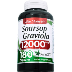 Etiqueta de FITO MEDIC'S Soursop, aspecto de alta gama.