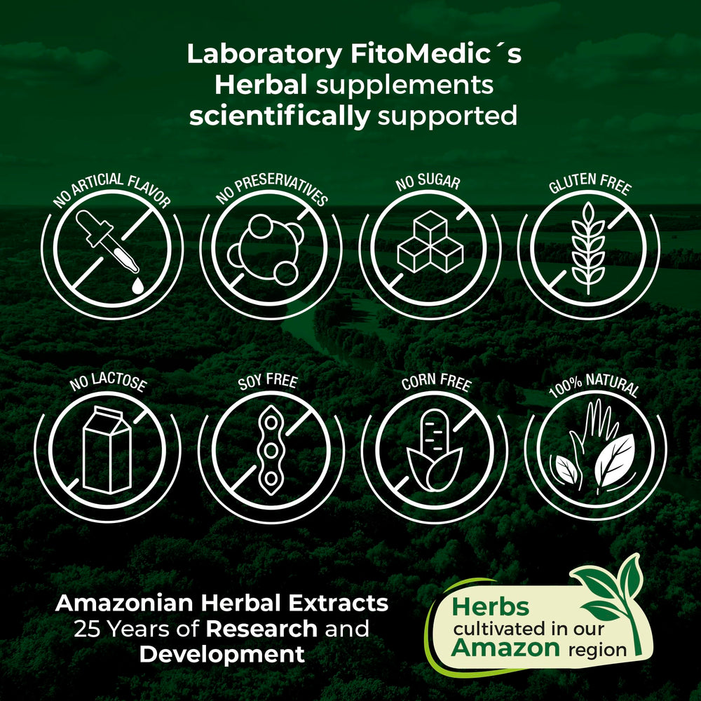 Third-party testing seal on FITO MEDIC'S garlic supplement bottle.