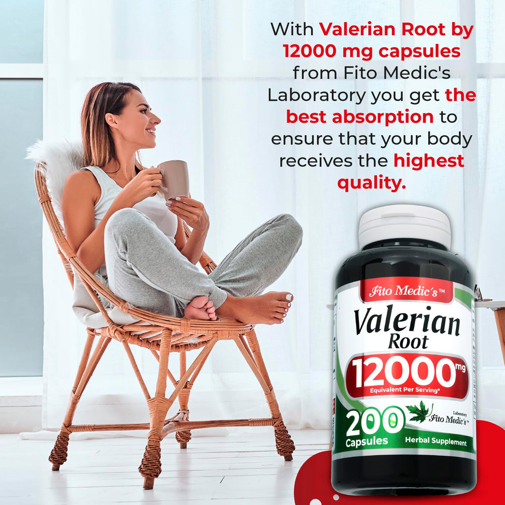FITO MEDIC'S Valerian Root concentrated extract visual emphasizing potency