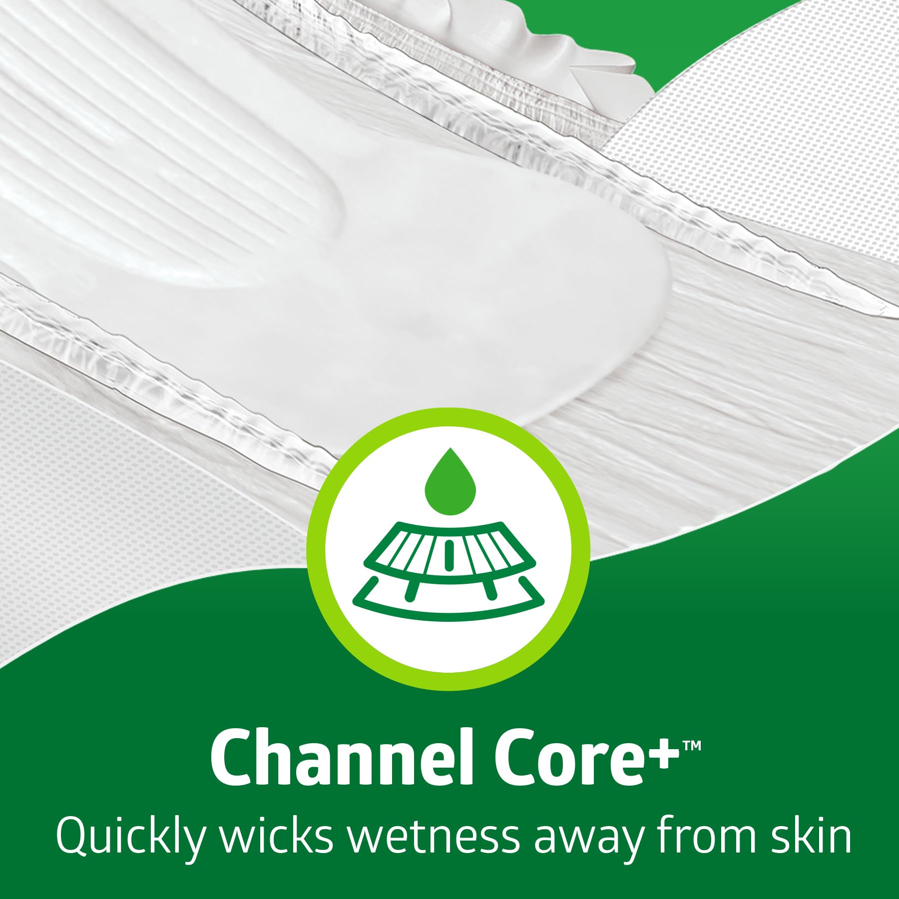 FitRight soft cloth-like outer cover keeps wear discreet and comfy.