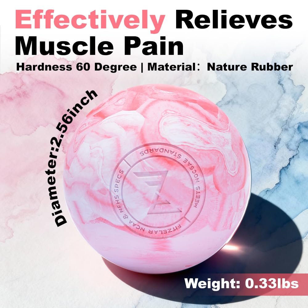 FITZELAR lacrosse ball for hand tension relief helps daily grip comfort.