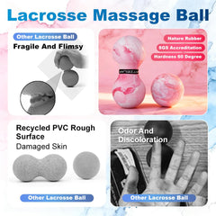 FITZELAR Peanut Massage Ball spine massage with hollow design