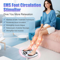 F FIWENE foot massager ergonomic base supports feet and calves during sessions.