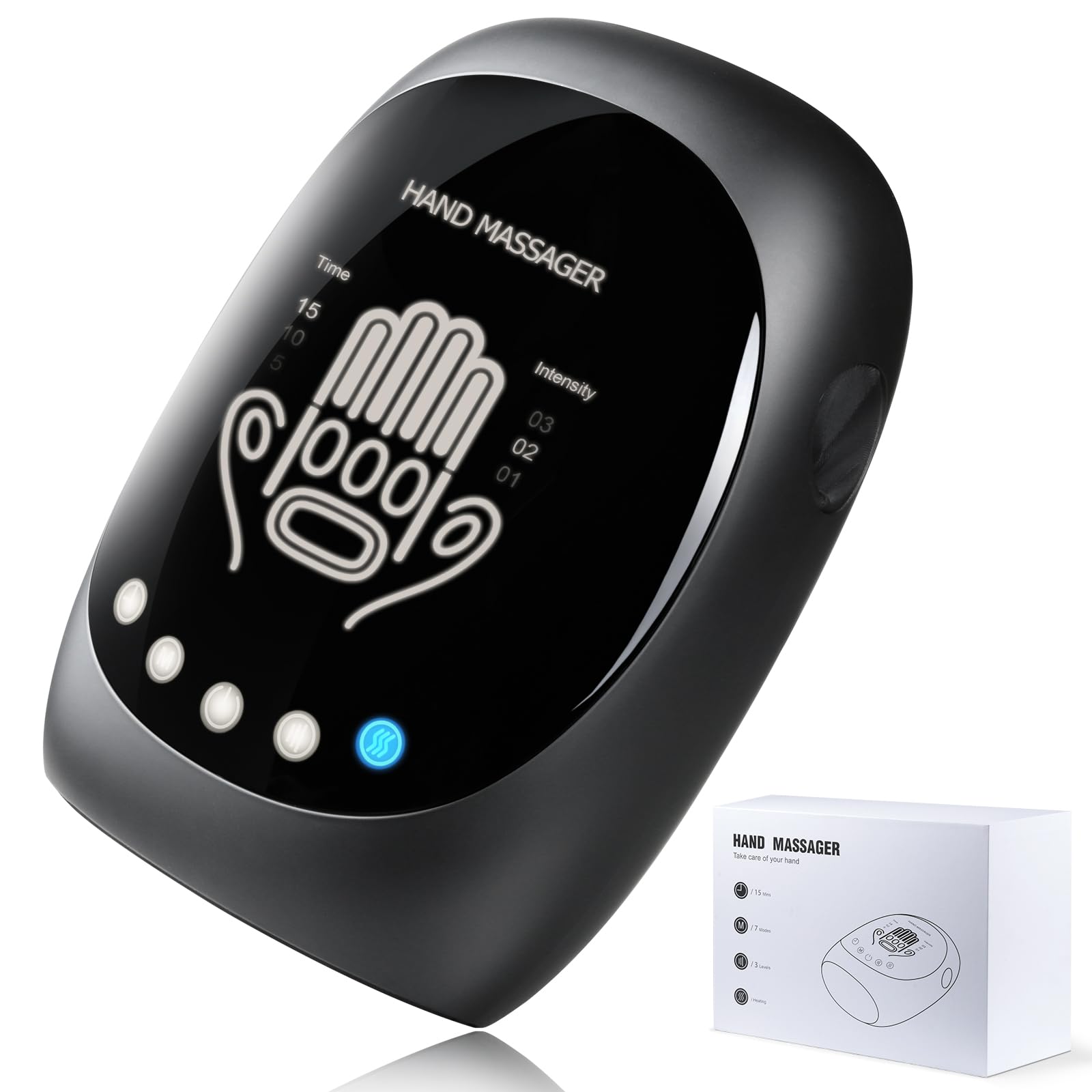 F FIWENE FSA massager with heat for soothing hands.