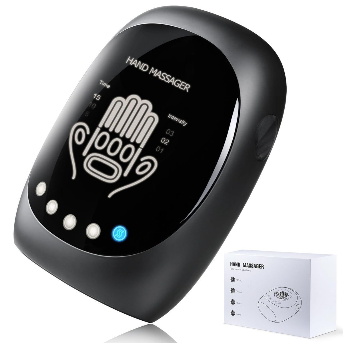 F FIWENE FSA massager with heat for soothing hands.