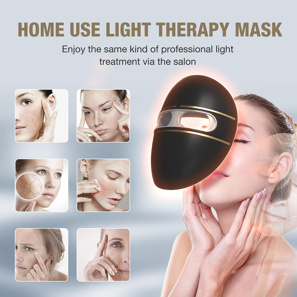 F FIWENE mask blue and red light for targeted skin benefits