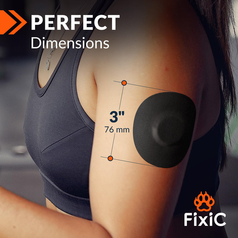 Latex-free material of Fixic Freestyle patch for skin-friendly wear