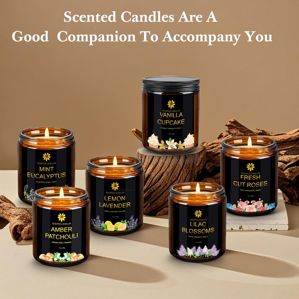 FKJOL gift-set candles ideal for birthdays, anniversaries, or Mother's Day.