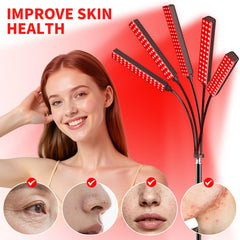 FlaoAito 660nm red LED highlights visible red light for skin support