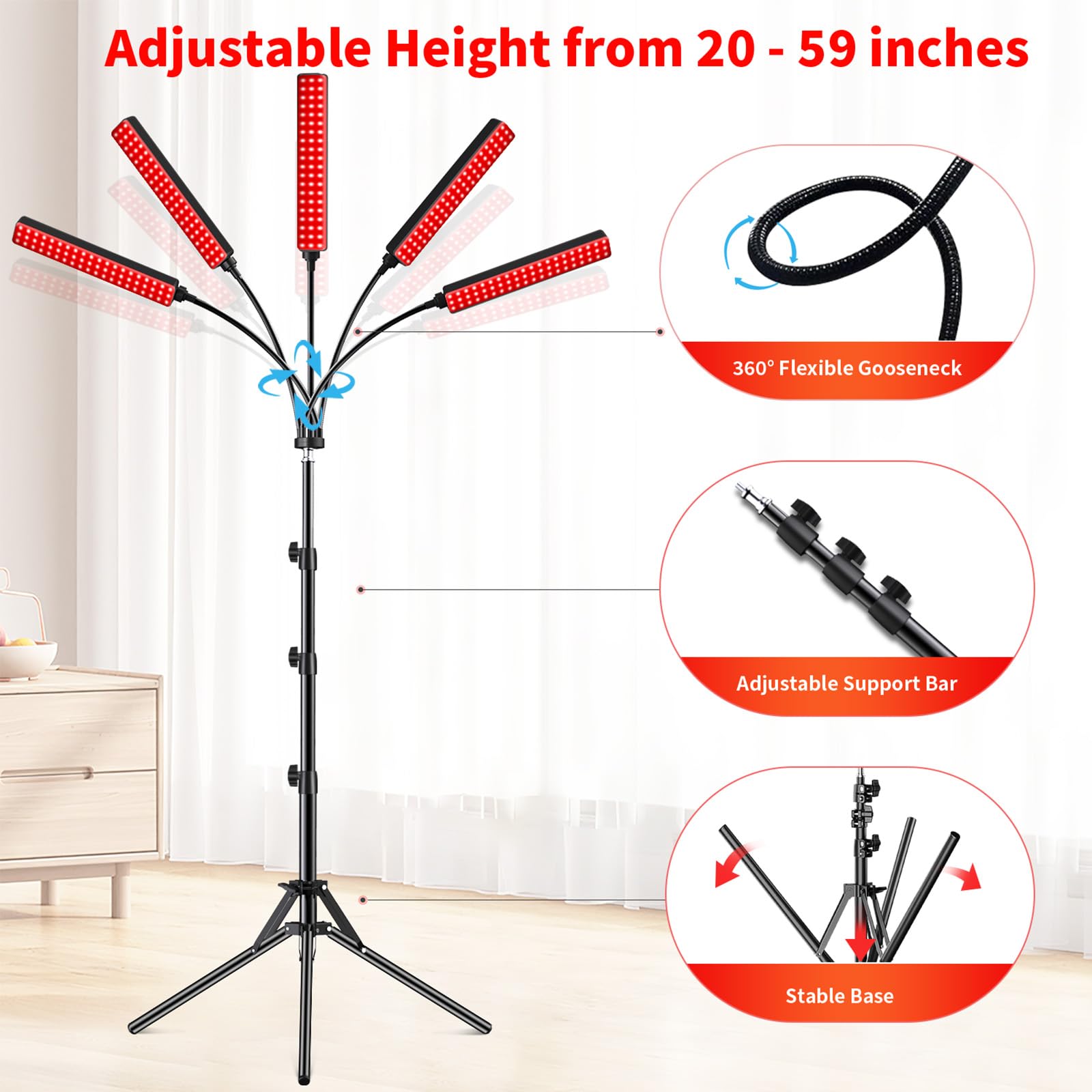 FlaoAito 850nm near-infrared LED provides deeper tissue reach for calm recovery
