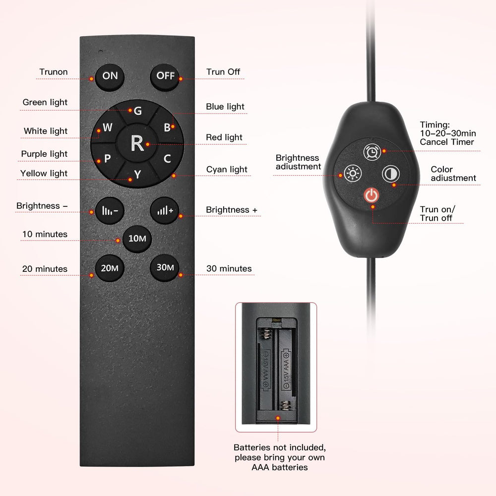 FlaoAito adjustable heads offer flexible angles for targeting