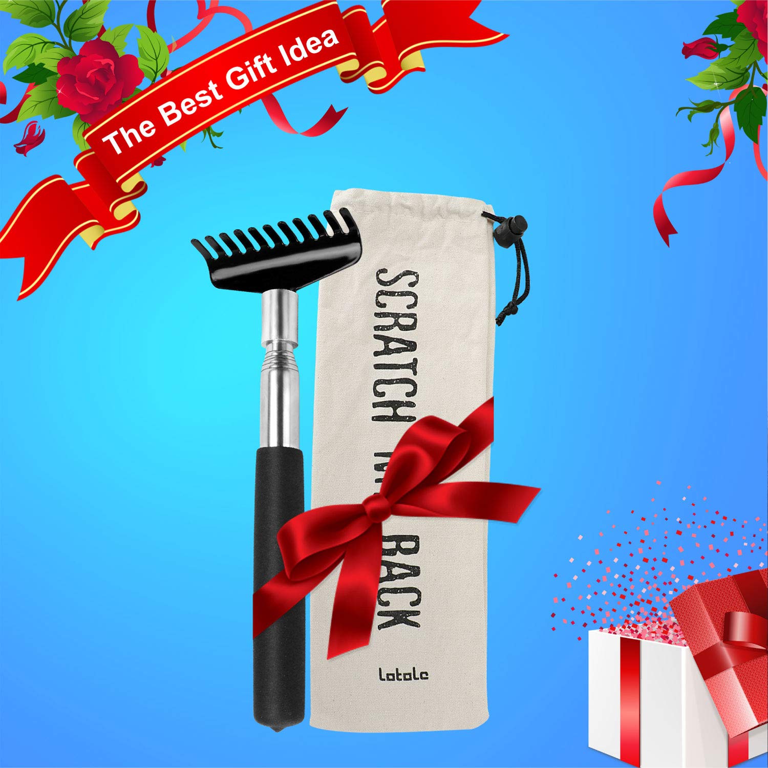 Flanker-L back scratcher makes a thoughtful gift for family and friends.