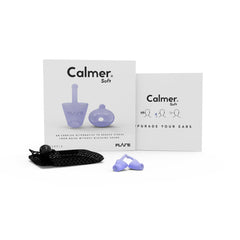 FLARE AUDIO Calmer ear-geometry design reduces harsh mid-high noises.
