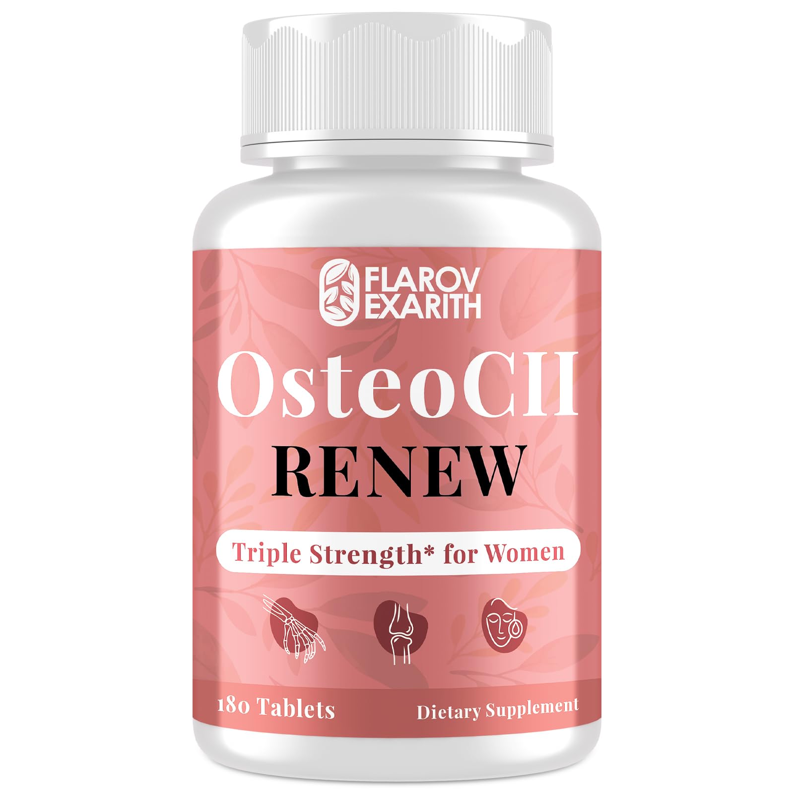 Flarovexarith OsteoCII Renew bottle for convenient daily joint support