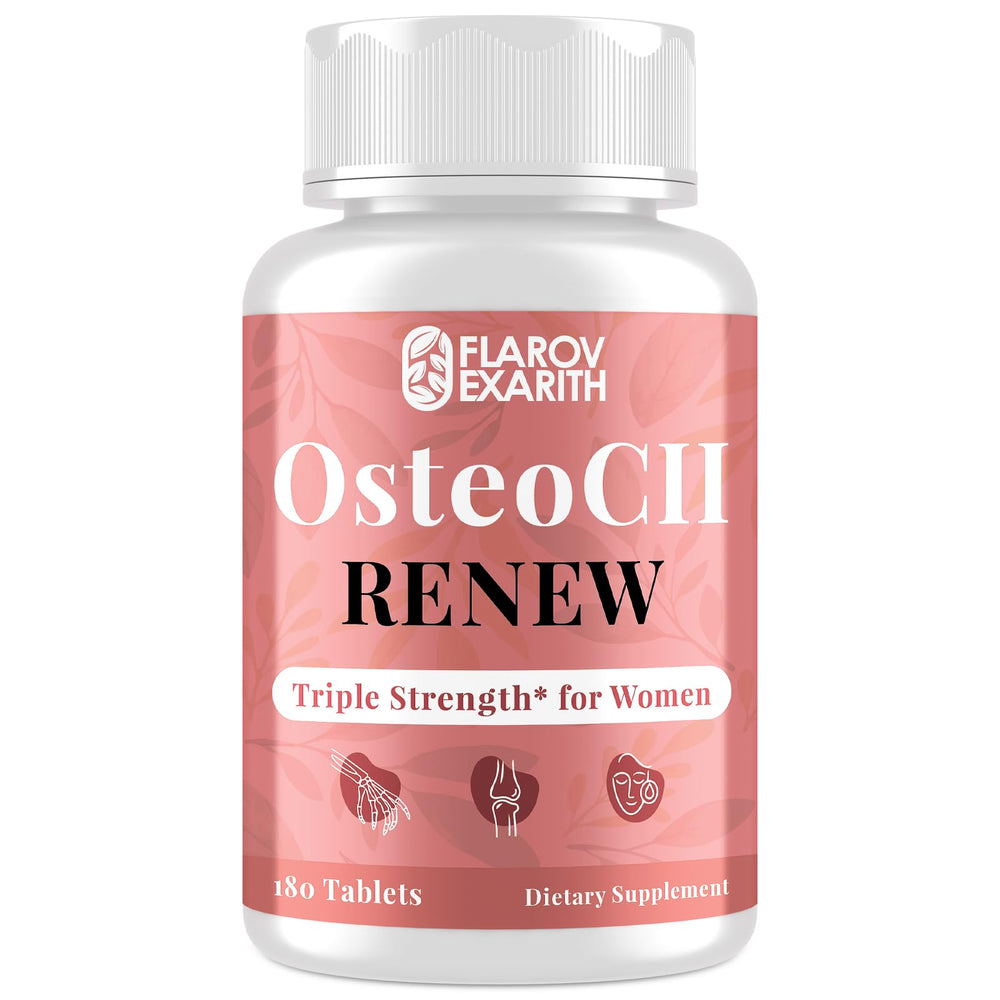 Flarovexarith OsteoCII Renew bottle for convenient daily joint support