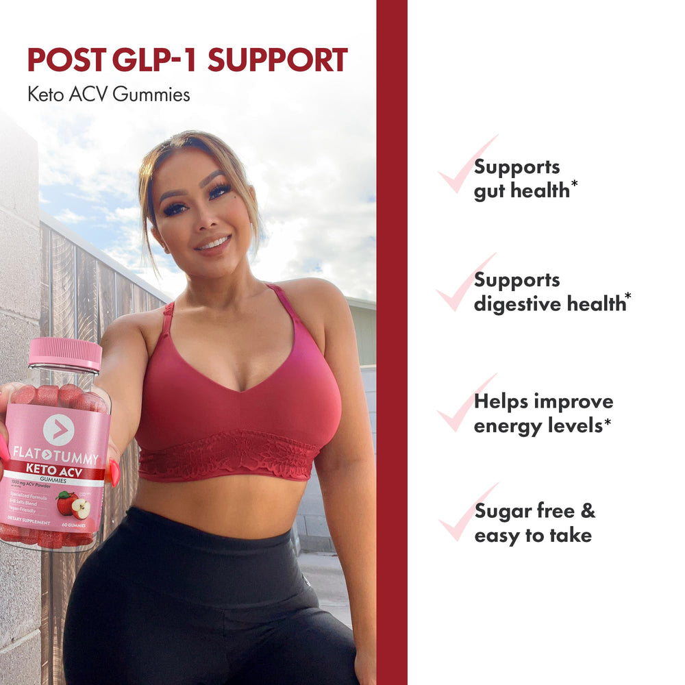 Flat Tummy Keto ACV Gummies vegan and gluten-free, clean snacking.