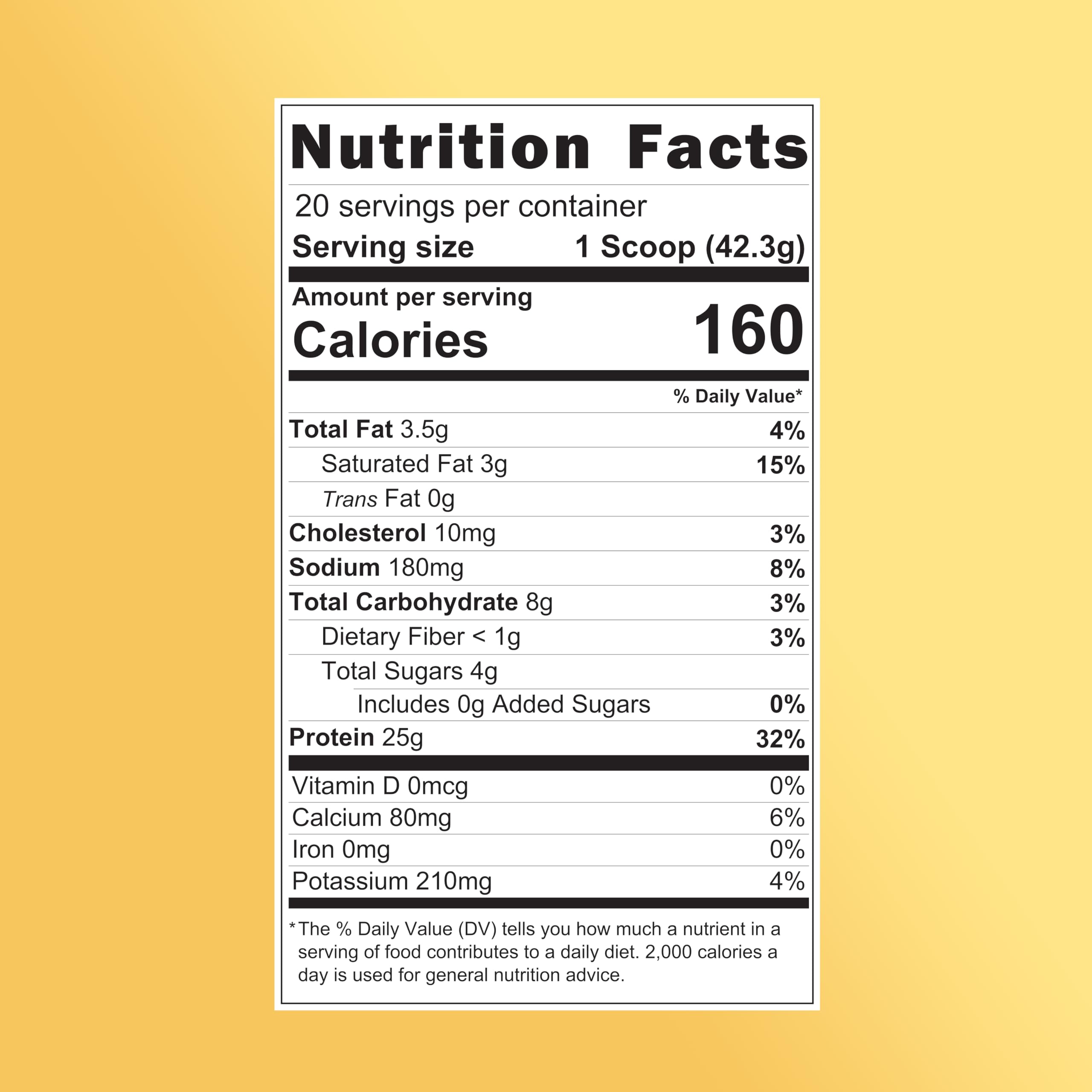 FlavCity packaging showing 20 servings and clean ingredients.