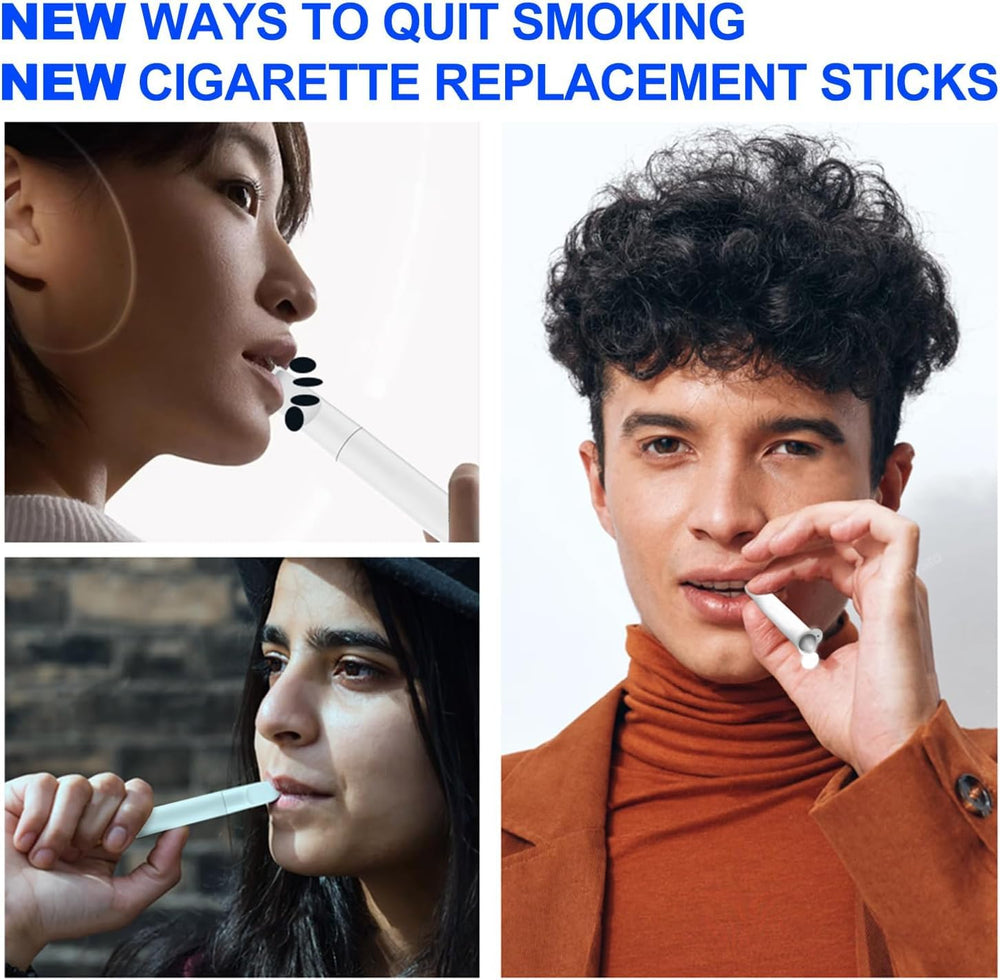 Flavored non-nicotine air device in use during calm break.