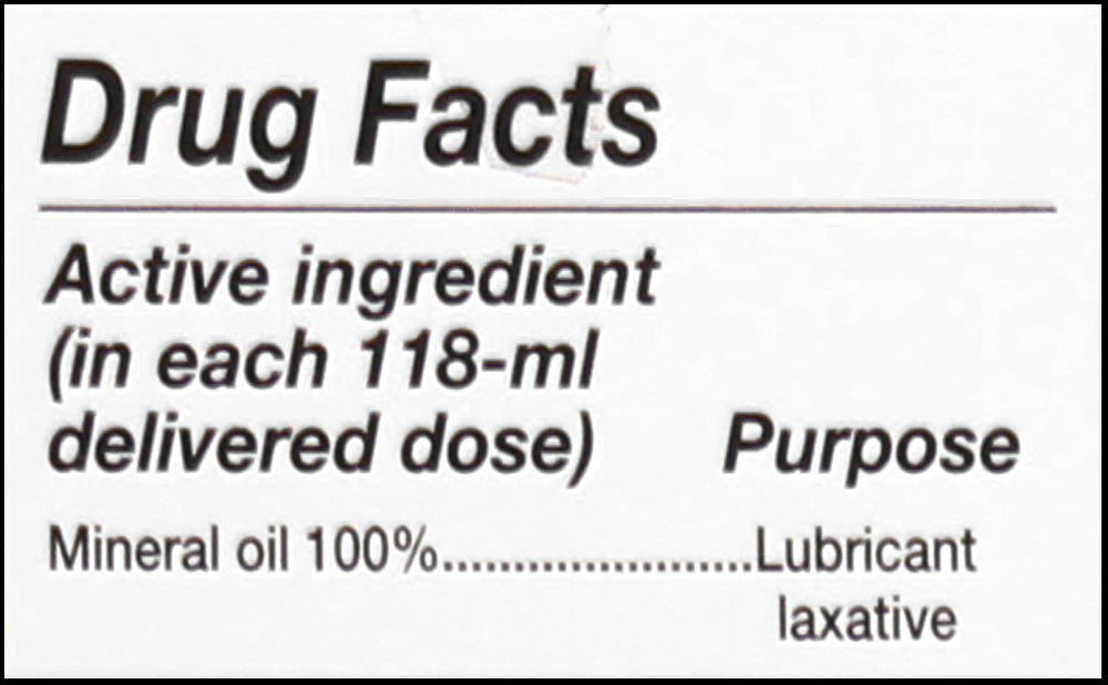 Packaging origin: United States shown on the Fleet Mineral Oil Enema label.