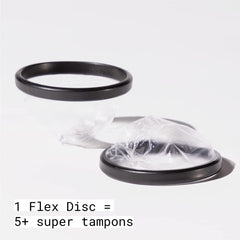 Flex Disc beginner-friendly-use allows easy insertion and removal.