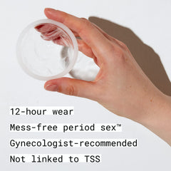 Person wearing Flex Plant+ Disc during daily activities for all-day discretion.