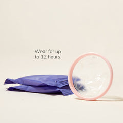 Flex Softdisc inserted inside view highlighting comfortable fit and everyday wear.