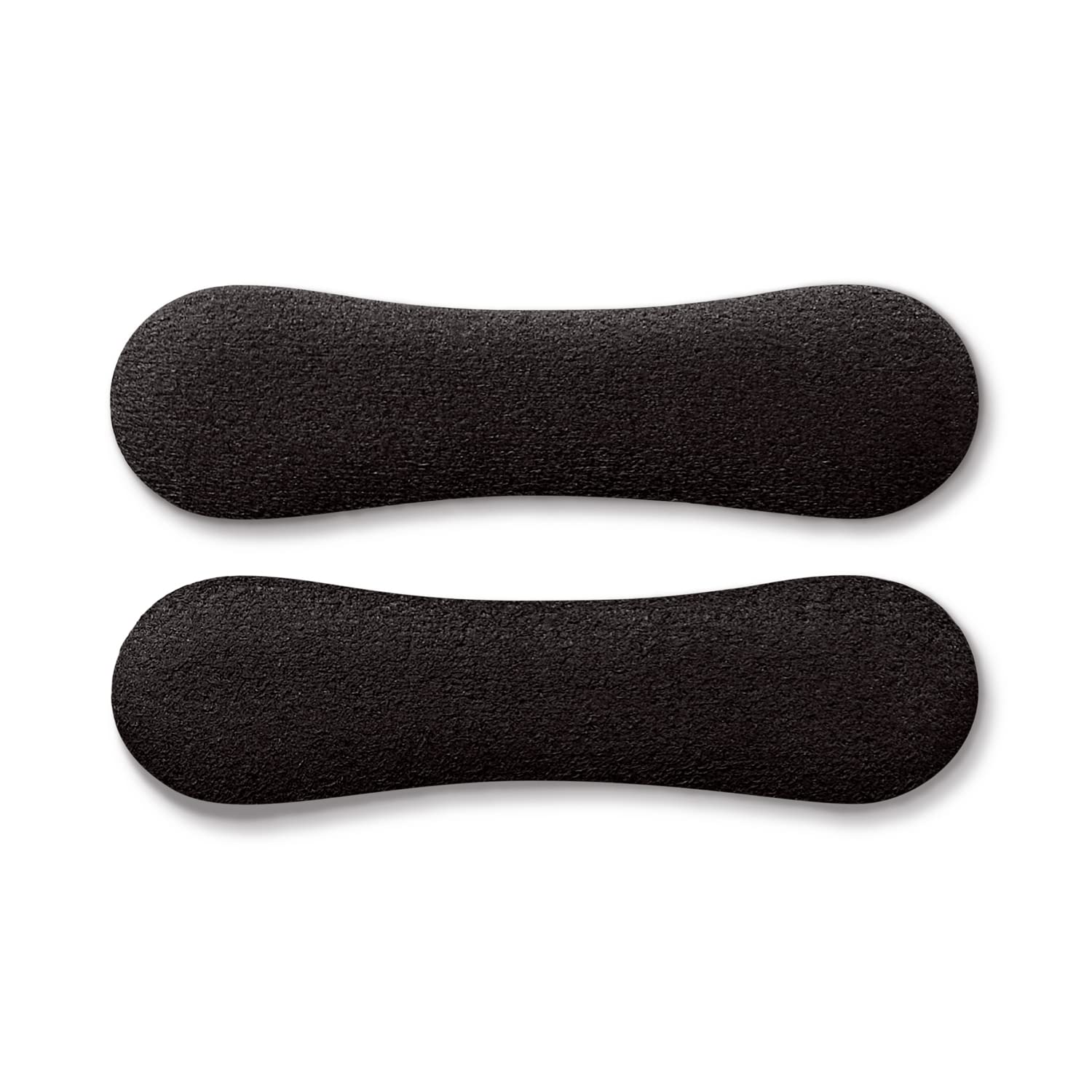 FLEXZENSE sandal straps obsidian black duraglu adhesive detail demonstrates secure bonding