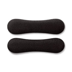 FLEXZENSE sandal straps obsidian black duraglu adhesive detail demonstrates secure bonding