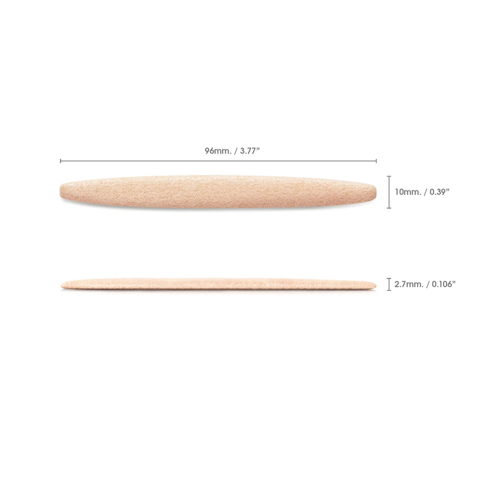 FLEXZENSE Ultra Thin acabado suave que reduce irritación de costuras.