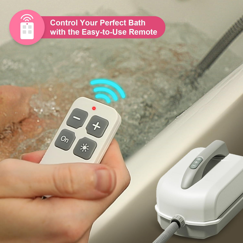 Flgocexs anti-slip suction cups secure the mat on smooth tub surfaces.