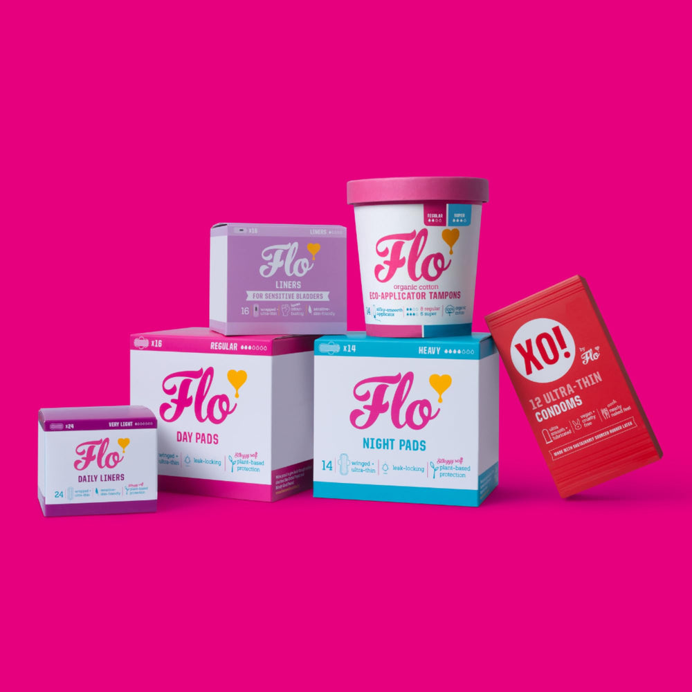 FLO Daily Liners ideal for sensitive skin and daily protection