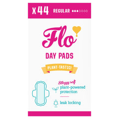 Flo Day Pads with wings offer secure fit for regular flow.