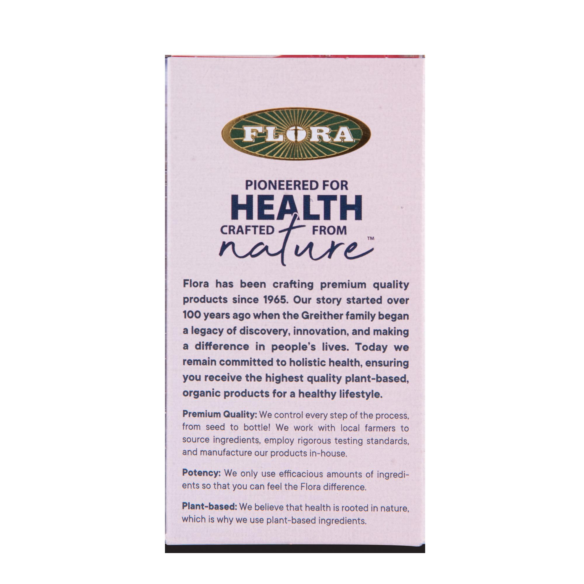 Flora Ferritin+ vegan gluten-free formula for dietary needs.